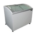 Metalfrio MSC-41 - Angled Top Freezer Chest w/ Glass Lid & 4-Baskets, 11.3-cu ft