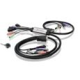IOGEAR GCS932U MiniView Micro DVI-D 2 Port KVM with Audio and Cables