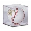 BallQube Softball Holder Display - Sports Memoriablia Display Case - Sportscards Collecting Supplies