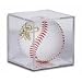 BallQube Softball Holder Display - Sports Memoriablia Display Case - Sportscards Collecting Supplies