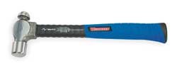 Westward 2DBR4 Ball Pein Hammer, 24 Oz, Fiberglass Handle