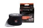KT TAPE Professional Kinesiology Therapeutic Tape - 125 Foot Jumbo Pre-Cut Roll, Black