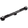 Adorama Straight Bracket with Two Adjustable Flash Shoe Mounts