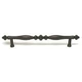 Top Knobs Back-to-Back Door Pull - Patine Black- M814/M814