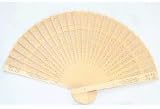 Sandalwood Fan (Set of 10) Carving Excellent Wedding or Party Favors