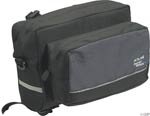 Axiom Atlas Handlebar Bag 323 Cubic Inches Black/Silver