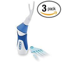 Oral B Hummingbird Flosser Starter Kit Unit, Assorted Colors (Pack of 3)