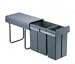 Wesco Einbau Abfalleimer Bio Double 30 DT