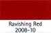 BENJAMIN MOORE PAINT COLOR SAMPLE Ravishing Red 2008-10 SIZE:2 OZ.