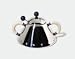 Alessi Sugar Bowl & Spoon, White Ivory, (9097 WI)