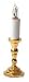 Dollhouse Miniature 1/2 Scale Candlestick Lamp