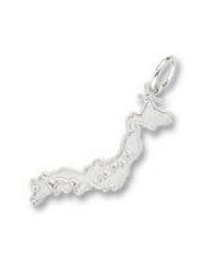 Rembrandt Charms Map Of Japan Charm