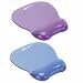 INNOVERA Gel Mouse Pad with Wrist Rest, Nonskid Base, 8-1/4 x 9-5/8, Purple