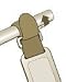 Gear Keeper Landing Net Retractor w/ Velcro Strap Mount - RT3-0032