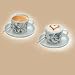 Saeco Kaffeetassen Moods blau 2-er SET 830 109 109