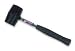 Westward 4YR61 Mallet, Rubber, 1 Lb, Steel/Rubber