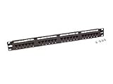 Belkin 24-Port Cat5 568A/568B Patch Cable Panel with Cable Rings