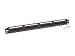 Belkin 24-Port Cat5 568A/568B Patch Cable Panel with Cable Rings