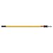 Hygen 48-96" Quick-Connect Extension Pole, Aluminum, Yellow, 6/carton