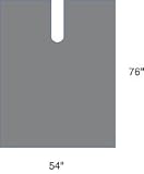 ^Proxima Impervious U-Drape - Impervious U - Drape Min.Order is 1 CS ( 24 Each / Case; )