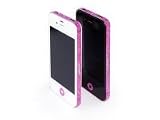 Premium CrimSkins Side Skins for iPhone 4/4S in Sparkle- Purple