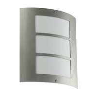 Eglo 88139A City, Anthracite Frosted Opal, 1-Light Ceiling Light Fixture by Eglo