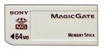 Sony 64 MB MagicGate Memory Stick (MSG64A)