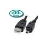 1001Cables - Cable - Firewire 6 pin to 4 pin (5m)
