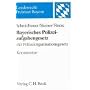 Bayerisches Polizeiaufgabengesetz und Bayerisches &hellip von Wilhelm Schmidbauer