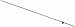 Audiovox VH129N .37 in. x 4 ft. Copper-Plated Antenna Ground Rod