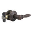 Kwikset 97200-670 Signatures Ashfield Passage Lever, Rustic Bronze