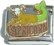 Clearly Charming Capricorn Zodiac Italian Charm