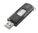 Sandisk 2 gb Cruzer Micro U3 black in retail packaging