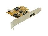 DELOCK PCI Express Kontroller Karte 1x eSATA, 1x SATA