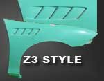 AIT Z3 Fiberglass Fenders