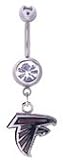 Atlanta Falcons belly button ring