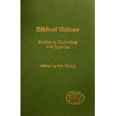 Biblical Hebrew: Studies in Chronology and Typology (Journal for the Study of the Old Testament Supplement)
