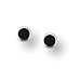 Boma Round Onyx Earrings