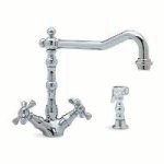 Hot Sale Madison III Kitchen Faucet W/ Side Spray (P.V.d. Brass)