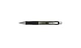 Pilot Rollerball Pen, Retract., Refillable, Fine Pt., BK Ink/GN Barrel