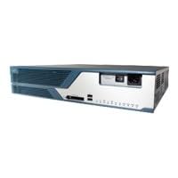 Cisco 3825 Integrated Services Router - Router - Ethernet, Fast Ethernet, Gigabit Ethernet - Cisco IOS - 2U - external