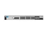 24-PORT GIGABIT WEB MANAGED SWITCH WITH 22 10/100/1000 PORTS AND 2 DUAL PERSONAL