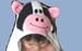 Animal Hooded Towel Wrap - Cow Hooded Towel