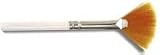 Taklon Fan Mask Brush Acid Applicator for Glycolic Lactic TCA Skin Peel / Masques (Large) - Low shipping