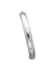 Sterling Silver 9.5mm Fancy Hinged Bangle Bracelet QB32"