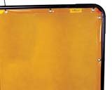 Welding Screen - Hi-Visibility - 16 Mil Vinyl - 6" X 8" - Yellow
