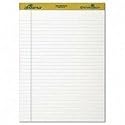 Ampad 40-102 Envirotecht dual-purpose legal pads, 8-1/2x11-3/4, white, 4 pads/pack