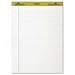 Ampad 40-102 Envirotecht dual-purpose legal pads, 8-1/2x11-3/4, white, 4 pads/pack