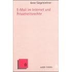 Click here to buy E- Mail im Internet und Privatrechte. by  Anne Siegetsleitner.