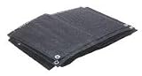AG Shade LA1424-B 8' x 16' Black Mesh Tarp